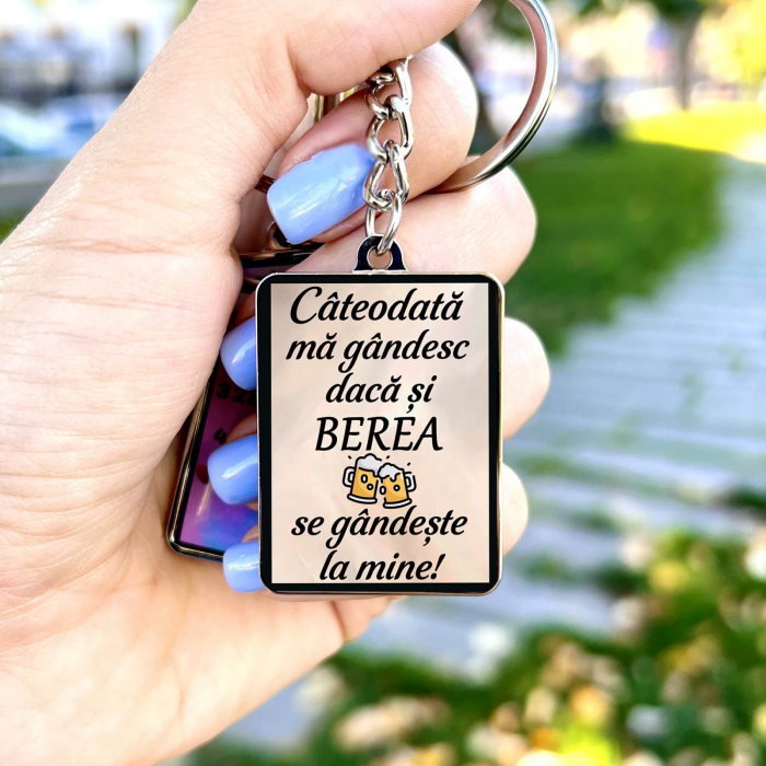 Breloc personalizat cu mesaj amuzant [2]