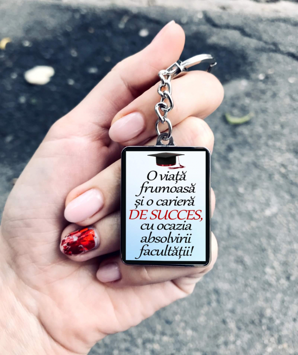 Breloc personalizat cu ocazia absolvirii [2]