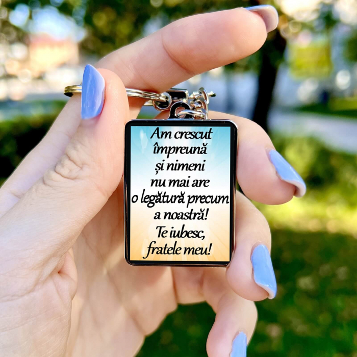 Breloc personalizat - frate [2]