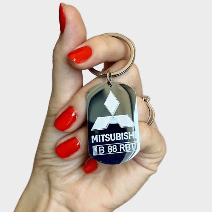 Breloc personalizat gravat MITSUBISHI [4]