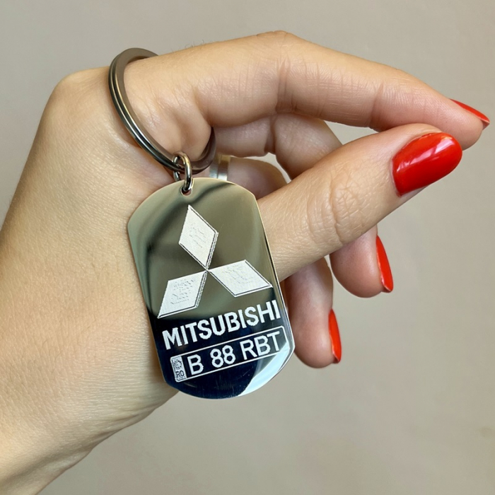 Breloc personalizat gravat MITSUBISHI [2]