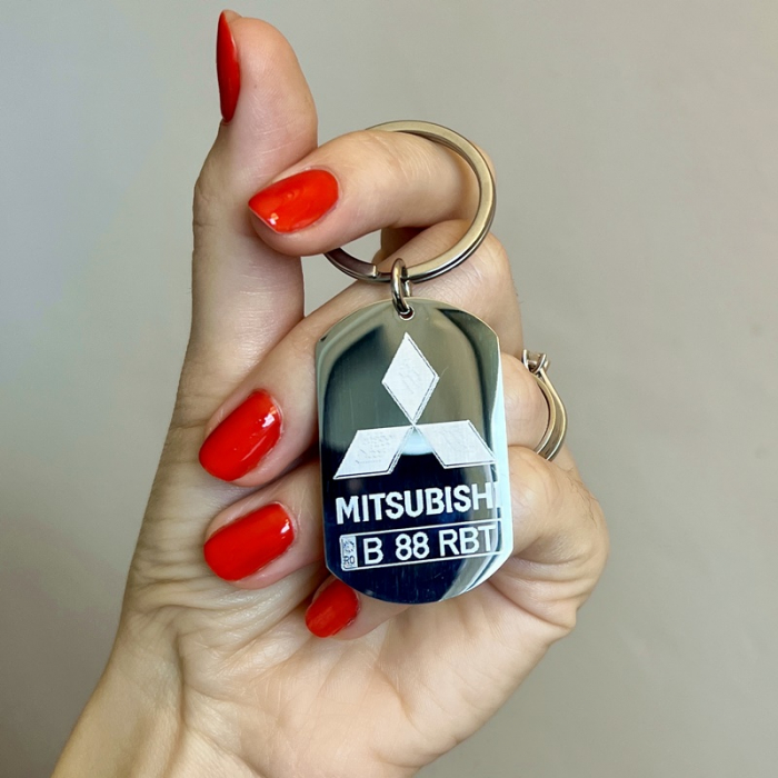 Breloc personalizat gravat MITSUBISHI [1]