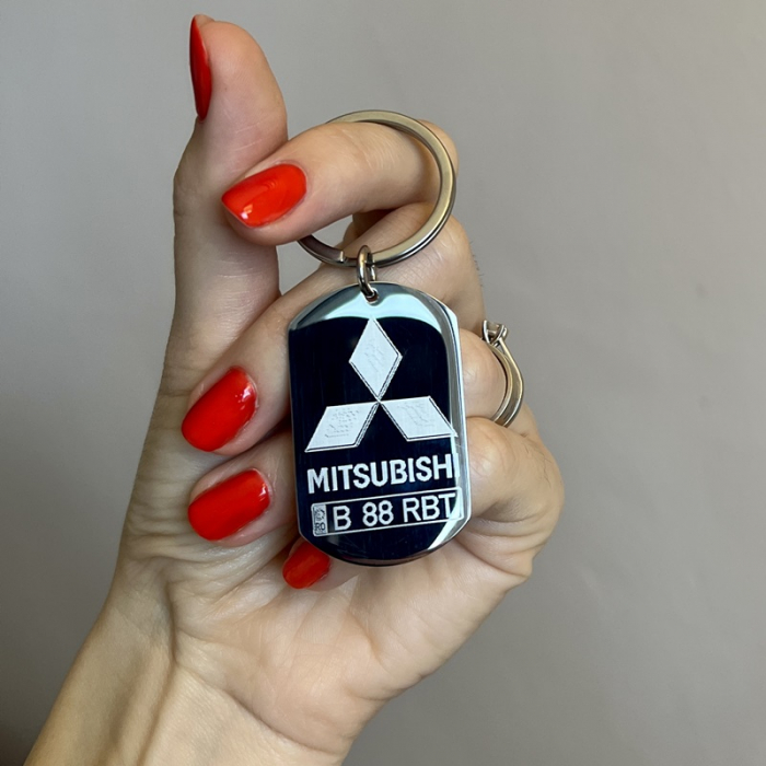 Breloc personalizat gravat MITSUBISHI [3]
