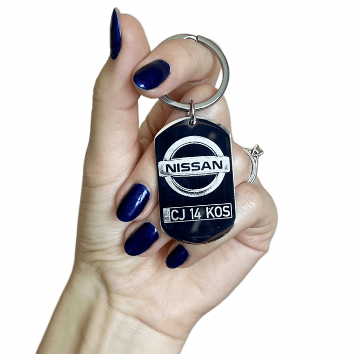 Breloc personalizat gravat NISSAN [1]