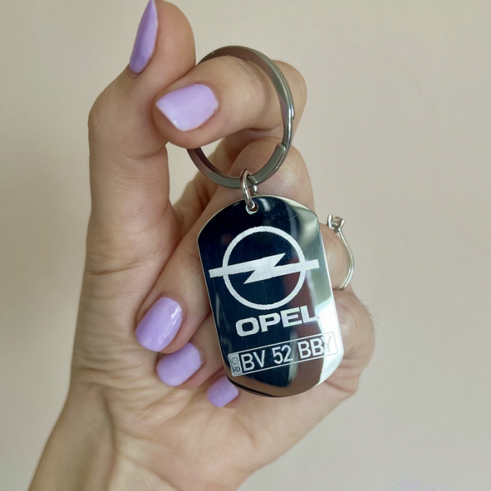 Breloc personalizat gravat OPEL [2]