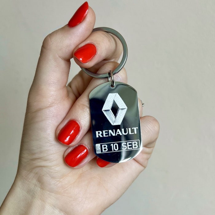 Breloc personalizat gravat RENAULT [3]