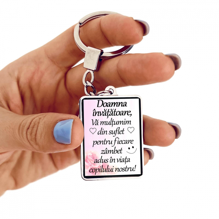 Breloc personalizat - Invatatoare [1]