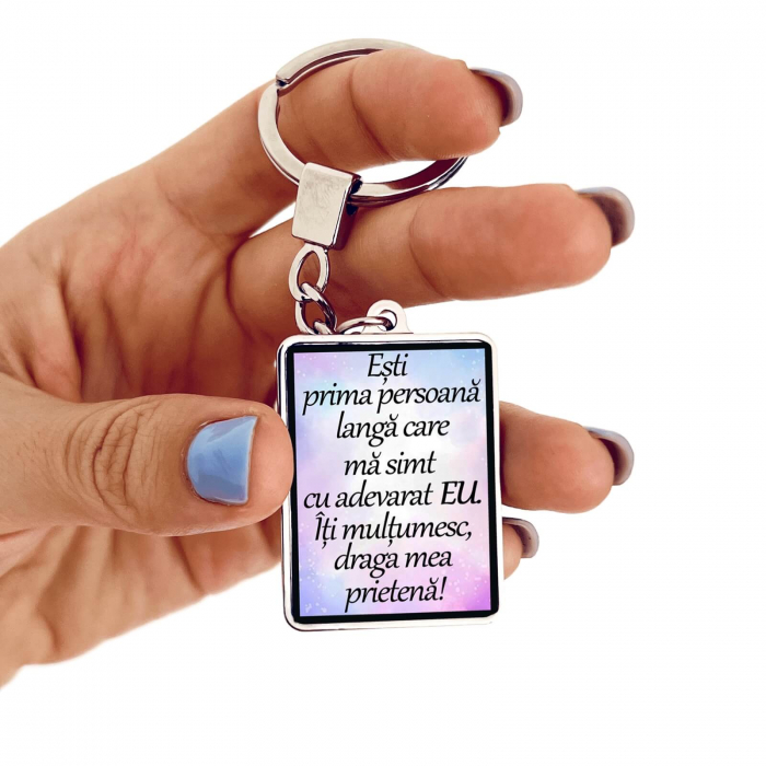 Breloc personalizat prietena [1]