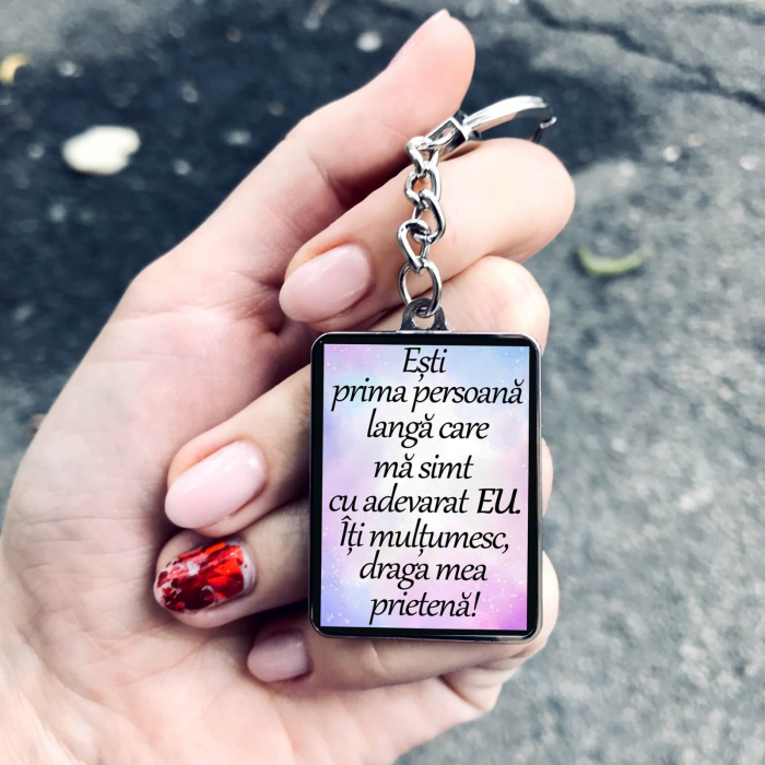 Breloc personalizat prietena [2]