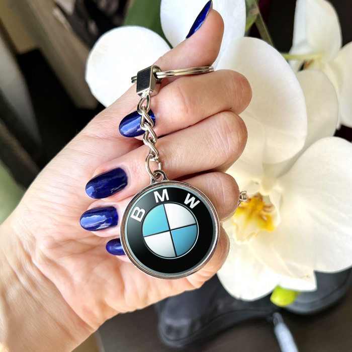 Breloc personalizat rotund -BMW [2]