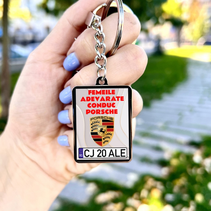 Breloc PORSCHE Personalizat – Femeile adevarate [2]