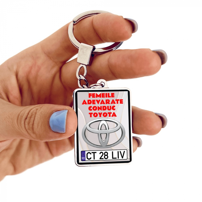 Breloc TOYOTA Personalizat -Femeile adevarate [1]