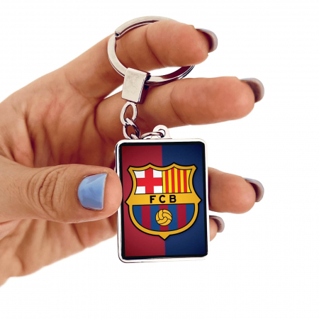 cadouri personalizate mihail si gavril - Breloc Barcelona