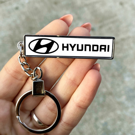 Breloc personalizat cu marca masinii – HYUNDAI [1]