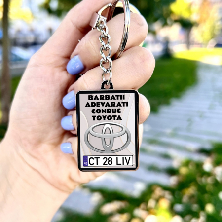 Breloc TOYOTA Personalizat -Barbatii adevarati [1]