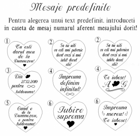Colier Argint Inima 925 Personalizat cu Gravura Text [4]