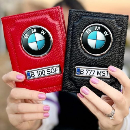 Portofel personalizat BMW - Pachet doua Portofele Personalizate BMW
