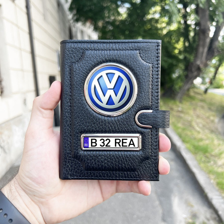 Portofel Port Acte din piele cu sistem de inchidere – VW [0]