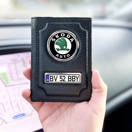 Portofel port acte din piele SKODA [1]