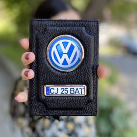 Portofel Volkswagen - Portofel Personalizat Piele cu Sigla Masinii