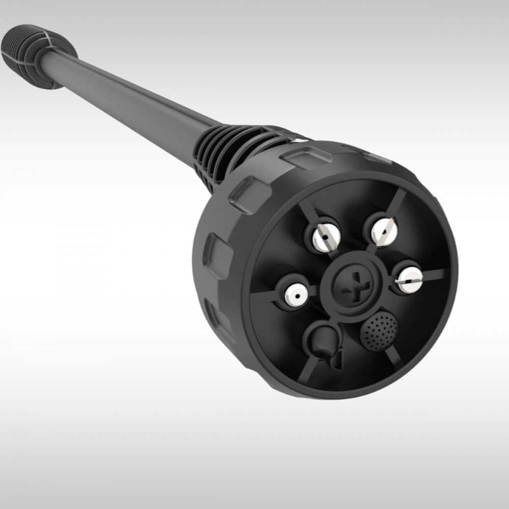 Aparat de spalat cu presiune fara incarcator si acumulator, 24 bari, 6 capete, geanta inclusa - ELPW2025012, EMTOP [5]