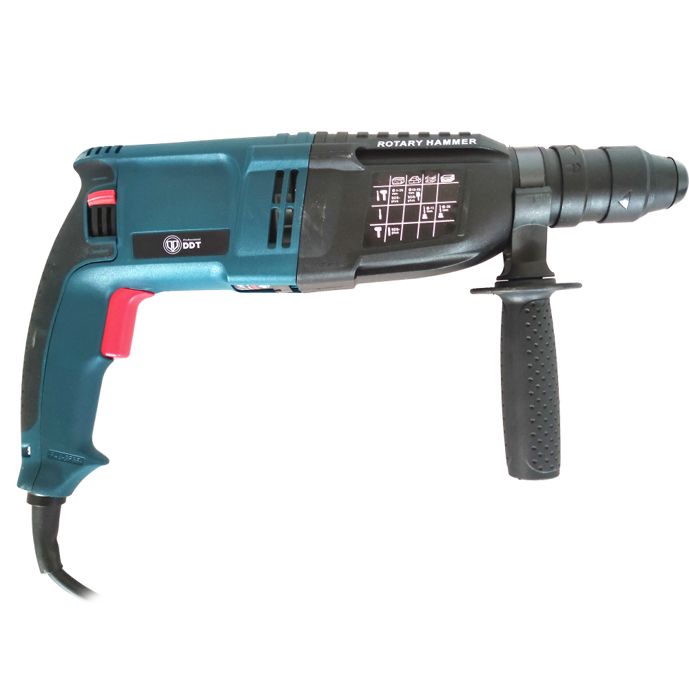 Ciocan rotopercutor electric cu 2 mandrine, DDT , 1100 W , 26 mm , 900 Rpm [5]