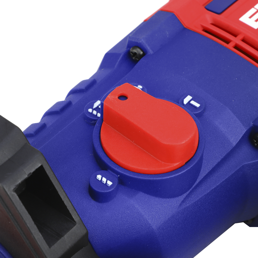 Ciocan rotopercutor cu 1 acumulator 4.0Ah, motor fara perii (brushless), 22mm, 2.0J, 3 burghie, cutie de transport - ELRH202081, EMTOP [3]