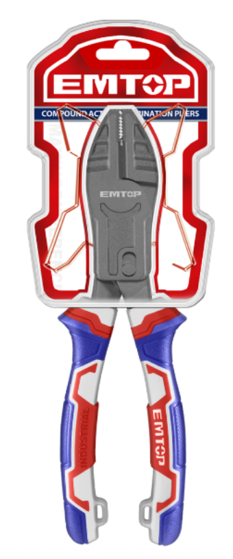 Cleste combinat cu actiune compusa 240mm (9.5"), 65% economie de energie - EPLRCC0951, EMTOP [2]