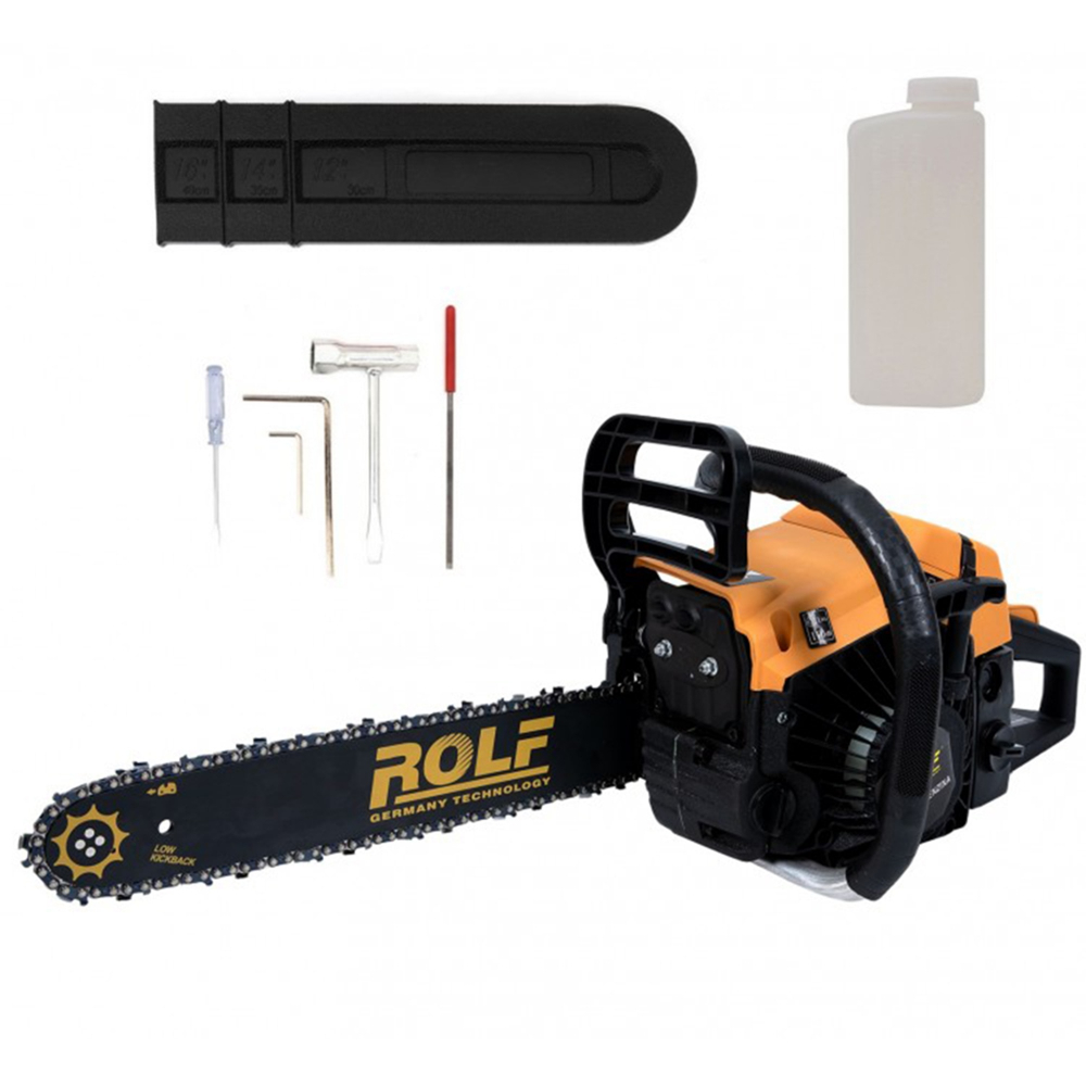 Drujba pe benzina, ROLF-DDT TOP-0055, 3000rpm, demaror metal, 4.7 cp, Germany [4]