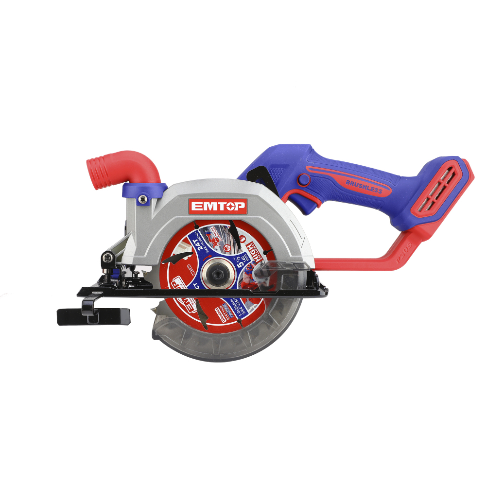 Fierastrau circular cu 1 acumulator 4.0AH, 140mm - ELCS14021, EMTOP [3]