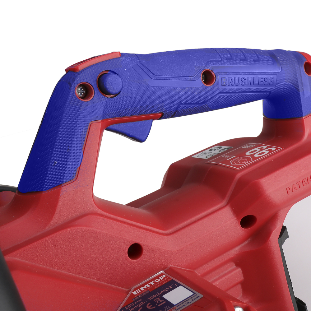 Fierastrau/Drujba cu lant fara acumulator si incarcator, motor fara perii (brushless), 30cm - ELGA20128, EMTOP [2]