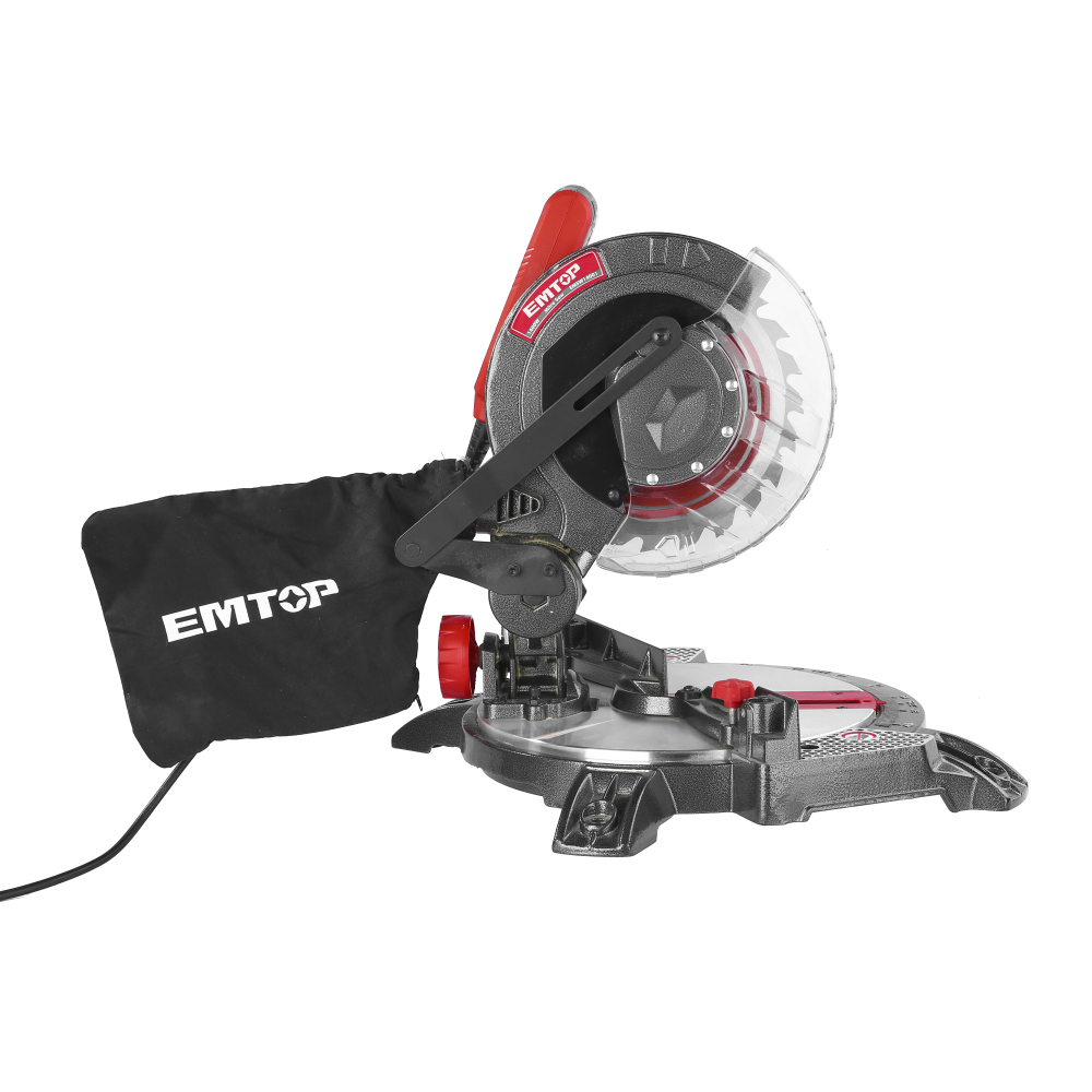 Fierastrau circular electric de banc, unghi reglabil  0-45 - EMSW14001, EMTOP [3]
