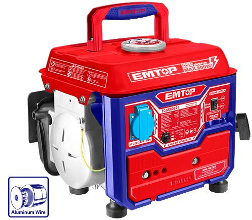 Generator pe benzina 800W, rezervor 4L - EGGRR0821, EMTOP [2]