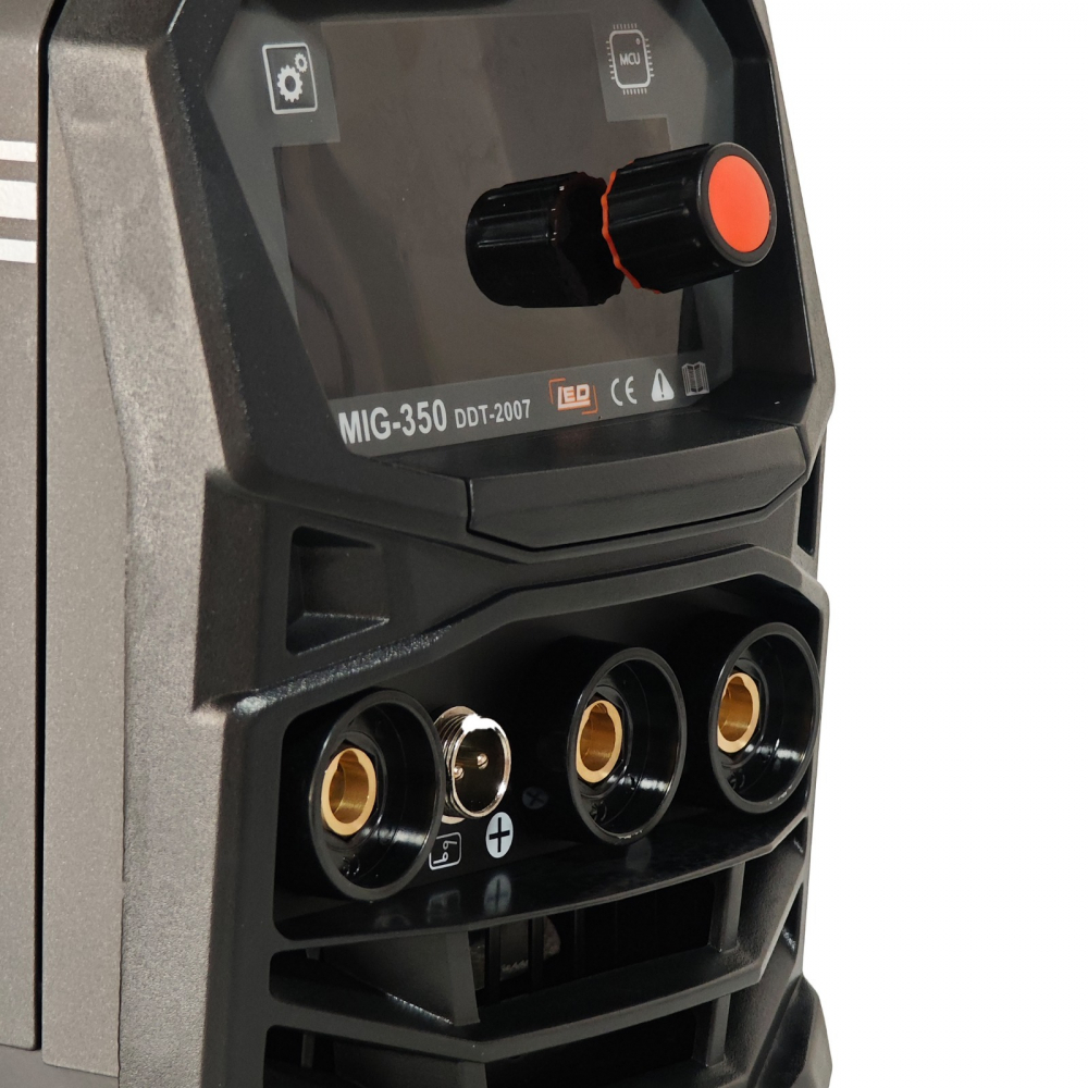 Invertor/Aparat de sudura MIG/MMA DDT PROFESIONAL cu Electrozi si Sarma, 220 V, 350A + 4 Role Sarma 0.8-1.0 mm DDT [3]