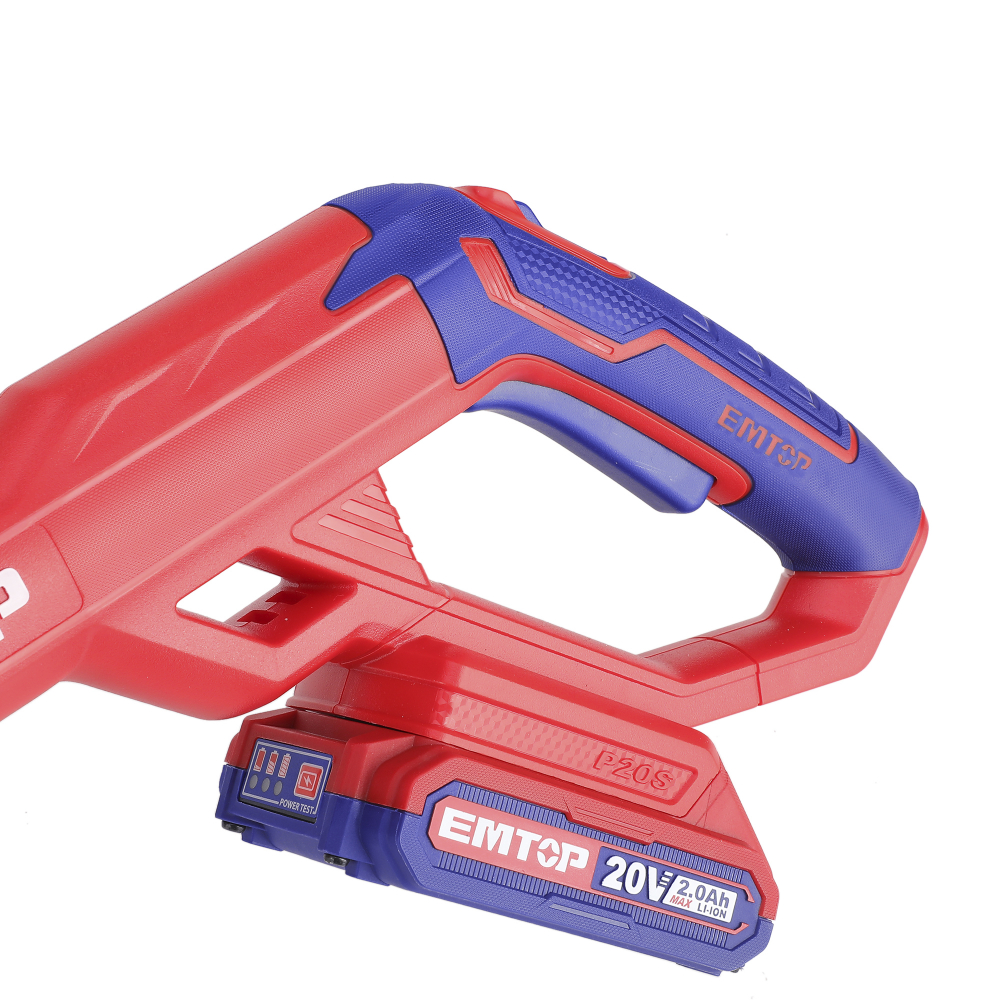 Motocoasa electrica/Trimmer cu 1 acumulator 2.0AH, maner reglabil, 2.0AH, 300mm - ELGT203285, EMTOP [4]