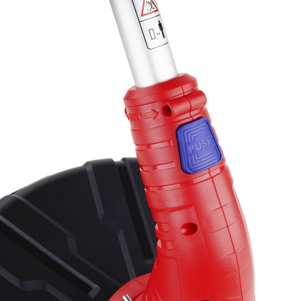 Motocoasa electrica/Trimmer fara acumulator si incarcator, maner reglabil, 300mm - ELGT20018, EMTOP [6]