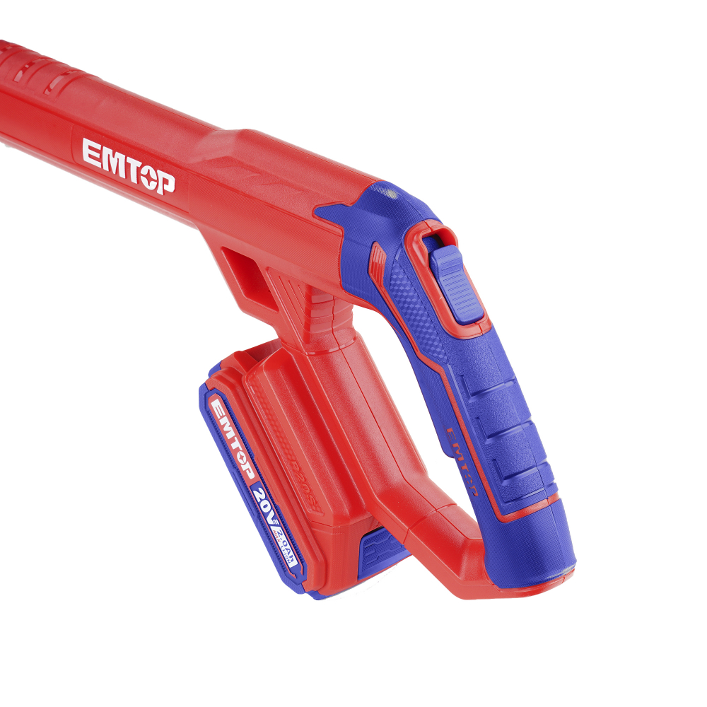 Motocoasa electrica/Trimmer fara acumulator si incarcator, maner reglabil, 300mm - ELGT20018, EMTOP [5]