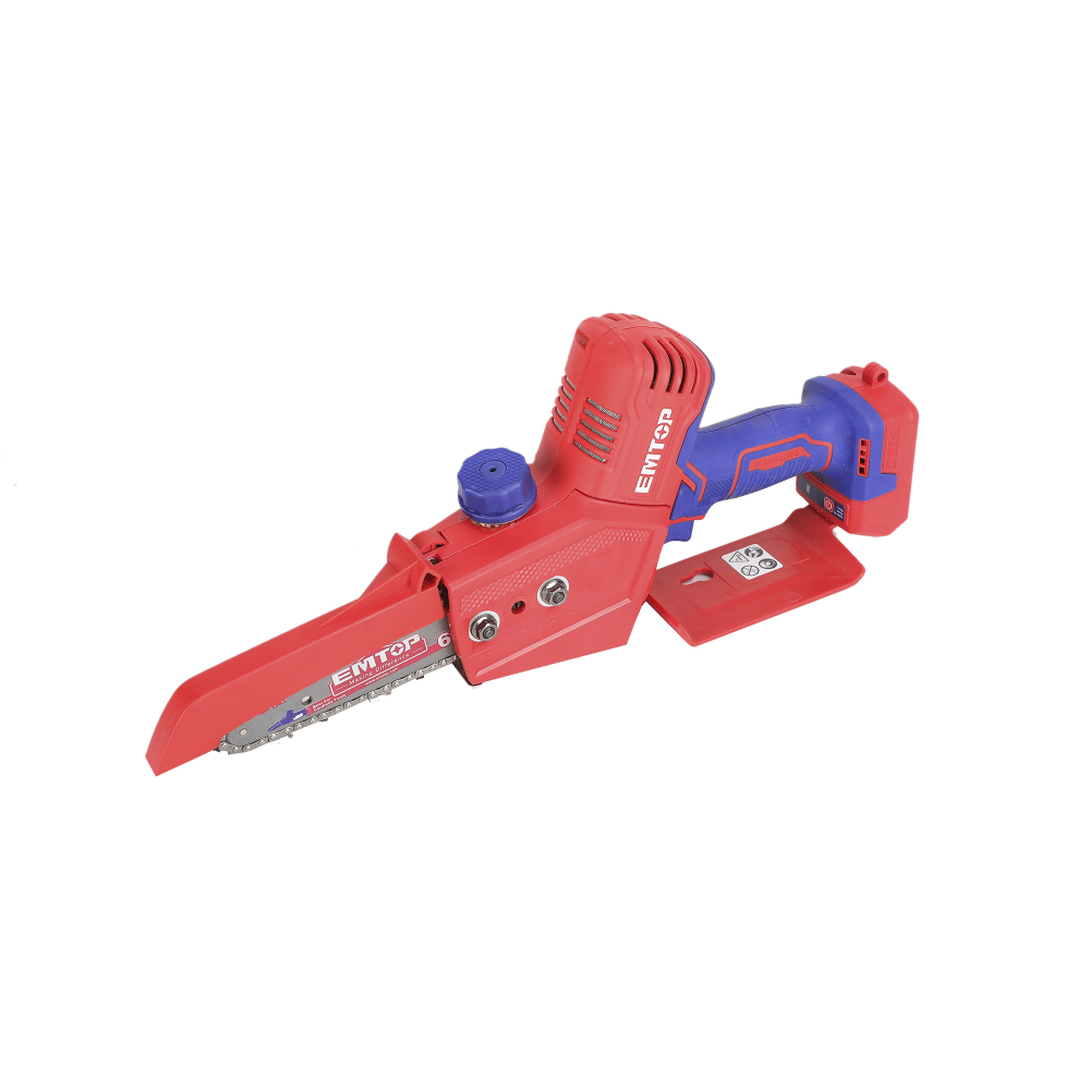 Mini fierastrau cu lant fara acumulator si incarcator, motor fara perii (brushless), 15cm - ELGA2068, EMTOP [5]