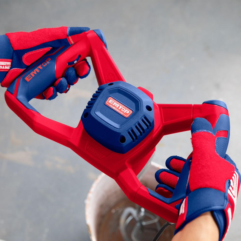 Mixer electric 1400W, cutie viteze din aluminiu, set extra perii motor, tel inclus - EMXR14001, EMTOP [3]