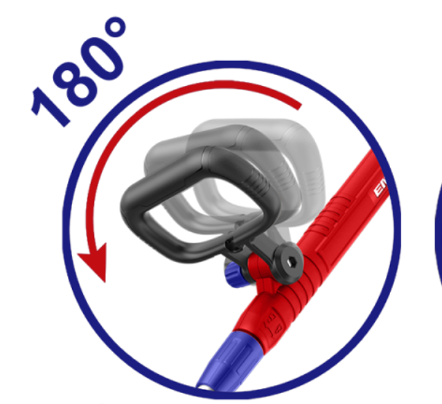 Motocoasa/Trimmer fara acumulator si incarcator, maner reglabil, 300mm - ELGT20328, EMTOP [4]