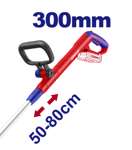 Motocoasa/Trimmer fara acumulator si incarcator, maner reglabil, 300mm - ELGT20328, EMTOP [6]