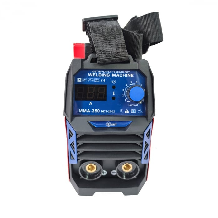 Pachet promo Aparat de sudura DDT PROFESSIONAL DDT-2002 , MMA 350A, afisaj electronic LCD, Invertor, tehnologie inalta + Masca Sudura Automata cu Reglaj si Cristale [4]