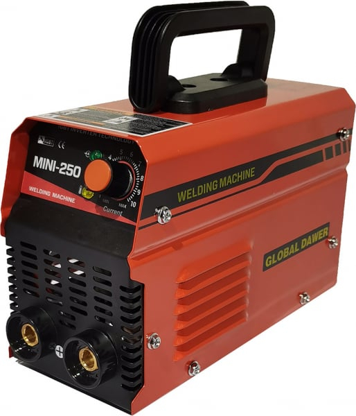 Pachet promo Aparat de Sudura tip Invertor, Global Dawer, Mini 250, 250 A + Masca Sudura Automata cu Reglaj si Cristale [3]