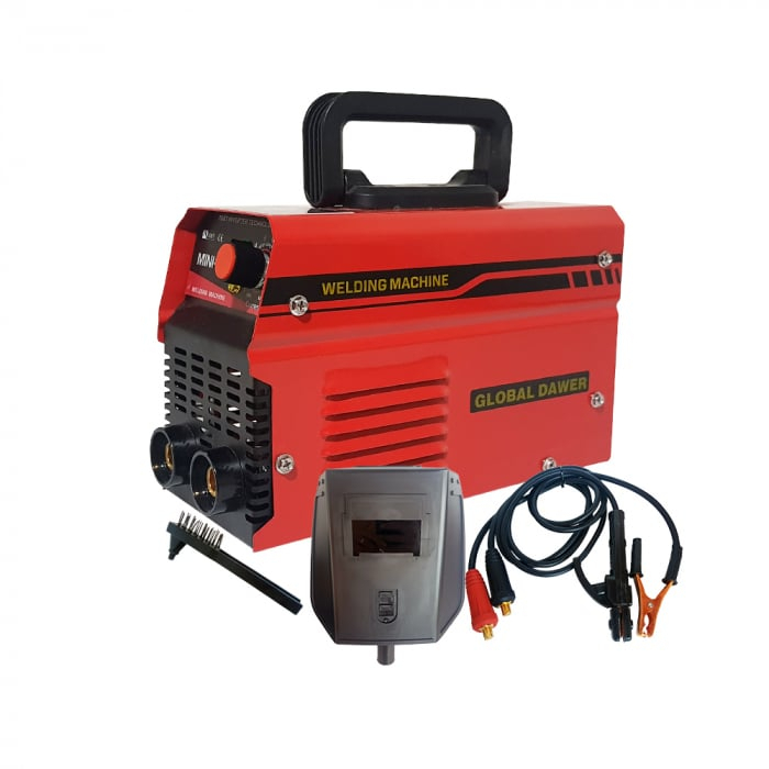 Pachet promo Aparat de Sudura tip Invertor, Global Dawer, Mini 300, 300 A + Masca Sudura Automata cu Reglaj si Cristale [2]