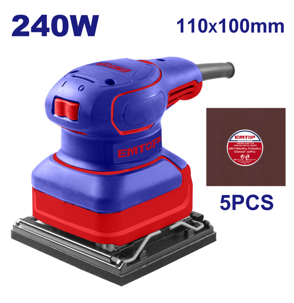 Pachet promo Fierastrau circular electric 1400W, 185mm + Slefuitor electric cu vibratie, 240W, baza 110x100mm [3]