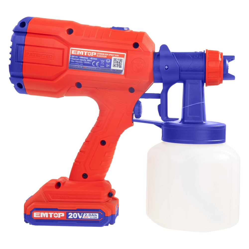 Pachet promo Instrument multifunctional, 6 viteze, 8 accesorii + Pistol de vopsit cu 800ml + 2 Acumulatori cu incarcator [8]