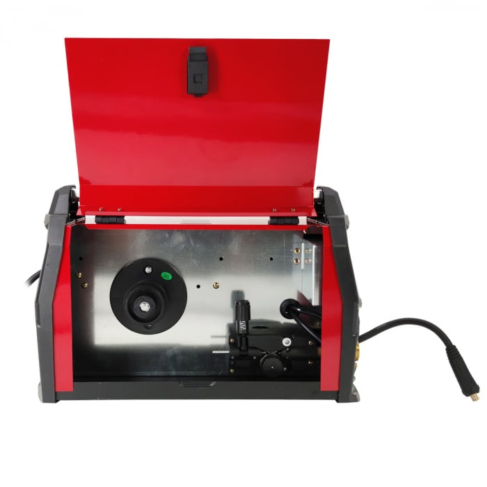 Pachet promo Invertor/Aparat de sudura, DDT-2005, cu rola sarma si electrod/gaz, MIG/MMA DDT PROFESSIONAL, 350, Sarma de sudura + Masca de sudura cu cristale [11]