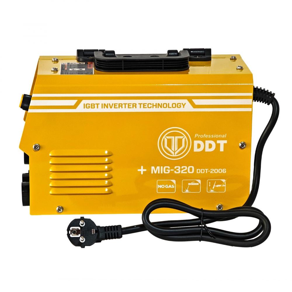 Pachet promo Invertor/Aparat de sudura MIG/MMA DDT PROFESIONAL cu Electrozi si Sarma, 220 V, 320A + Masca de sudura cu cristale [5]