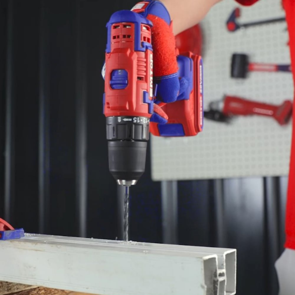 Pachet promo Mini polizor unghiular, 76mm, 7 discuri incluse + Masina de gaurit si insurubat + 2 acumulatori 2.0AH [6]