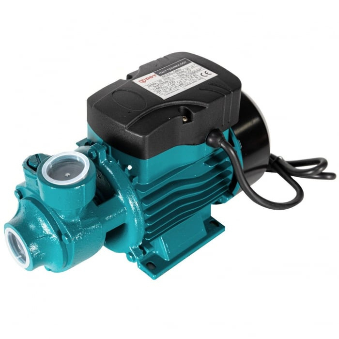 Pachet promo Pompa de suprafata DDT QB60, 370 W, aspiratie 7 m, refulare 30 m, BOBINAJ CUPRU + Presostat electronic automat DDT LS1, 1.1kW, 10 bar [5]